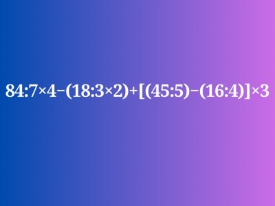 8 na 10 dorosłych ponosi klęskę na tym zadaniu. Uczniowie rozwiązują bez wahania