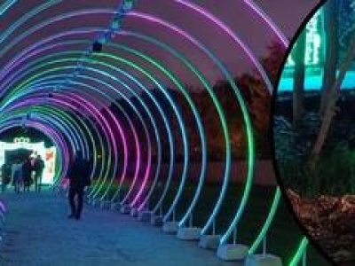 Byliśmy w Lumina Park. Zobacz zdjęcia z tegorocznej edycji parku świateł