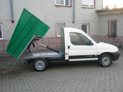 Citroën Berlingo miniwywrotka – projekt, który narodził się z pasji