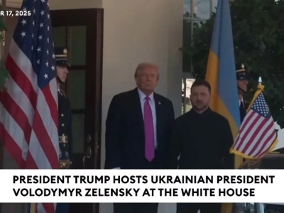 Trwa spotkanie Trumpa z Zełenskim. 