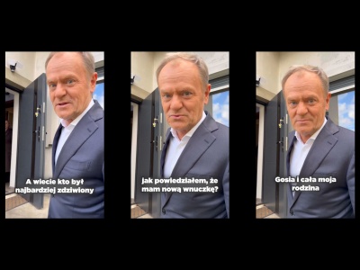 Donald Tusk po raz kolejny został dziadkiem. Gosia i cała rodzina w szoku!