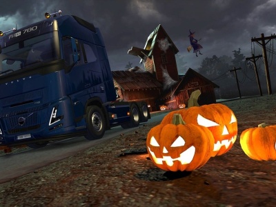 Gracze popularnych symulatorów ciężarówki jeżdżą na mroczne kursy, mając jeden wspólny cel. W ETS2 i ATS ożyła magia