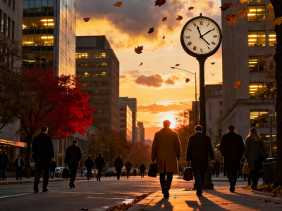 Jak zmiana czasu na zimowy wpływa na zdrowie i wydajność pracowników?