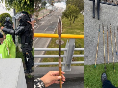 Kolumbia: rdzenna ludność w ramach protestu ostrzelała z łuków ambasadę USA