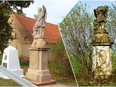 Gmina Dobromierz. Odrestaurowano rzeźbę św. Jana Nepomucena