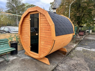 Strażacy z Solca Kujawskiego zbudowali saunę