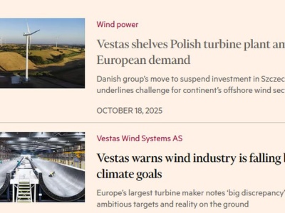 Vestas wycofuje się ze Szczecina. Tej fabryki turbin nie będzie