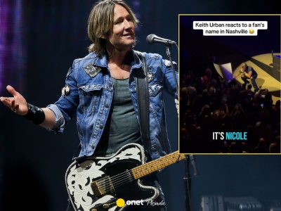 Tak zareagował Keith Urban, gdy fanka wyjawiła swoje imię. 