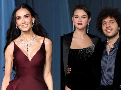 Gomez i Cruz zachwyciły na hollywoodzkiej gali, ale to Moore olśniła. Boska kreacja