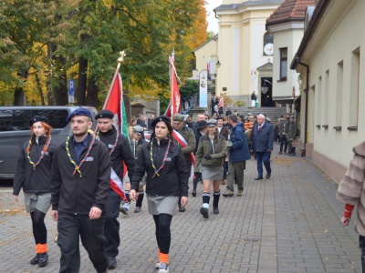 Harcerze Hufca ZHP Andrychów świętowali swoje 50-lecie także w niedzielę