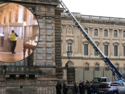 Zuchwały napad na Luwr. Media publikują nagranie z momentu kradzieży