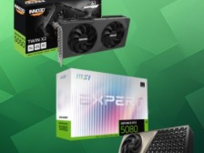 Promocje na karty GeForce RTX serii 5000 w x-kom. Wybrane modele w cenie od 999 zł