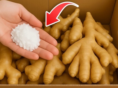 Nie pozwól, by imbir się zepsuł. Przechowuj go 1 rok w ten sposób