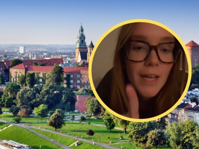 Amerykanka zamieszkała w Krakowie. Wskazuje kilka minusów życia w Polsce