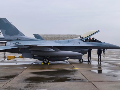 Dostawy najnowszych F-16 do Bułgarii przyspieszają