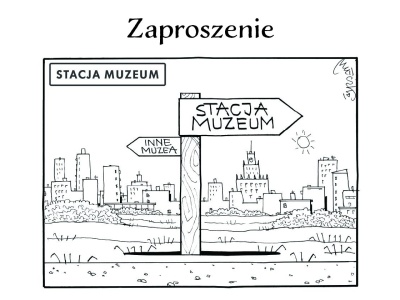Wernisaż „Szkice w pierwszej klasie, czyli Andrzej Mleczko o kolei”