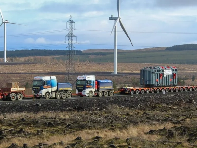 Przewóz 170-konnych ładunków krok po kroku – reportaż z transformatorami