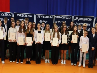 Aż 68 uczniów nagrodzonych za wybitne osiągnięcia w Gminie Wysokie Mazowieckie