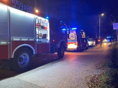 Zderzenie dwóch pojazdów na krajówce. Chocznia