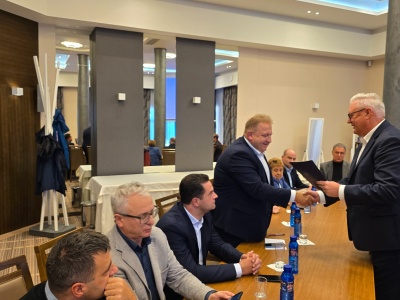 Konwent burmistrzów, wójtów i władz Powiatu Wadowickiego na Czarnym Groniu