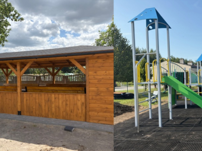 Nowe inwestycje w gminie Kruszyna. Więcej przestrzeni do spotkań i zabawy