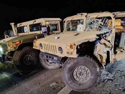 Wypadek na A2. Wśród poszkodowanych amerykańscy żołnierze