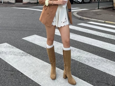 Te brązowe kozaczki to ideał dla stopy z haluksem - nie obciskają, a wyglądają stylowo