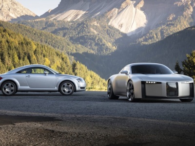 Audi Concept C z szybkością maksymalną ok. 145 km/h. Lżejszy niż można by się spodziewać, z intrygującą baterią