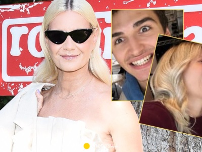 Przypadkowe spotkanie, czy nowy projekt? Uśmiechnięta Kożuchowska zapozowała ze Sztabą