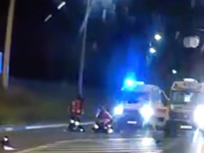 Zderzenie hulajnogisty z karetką w Gdańsku. Nie przeżył