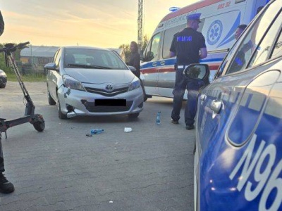Śmiertelne zderzenie hulajnogi z karetką na Trakcie św. Wojciecha. Nie żyje 36-latek