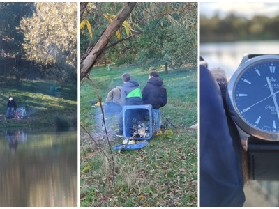 Kubeł zamiast ławki, ognisko na brzegu. Strażnicy nie znaleźli