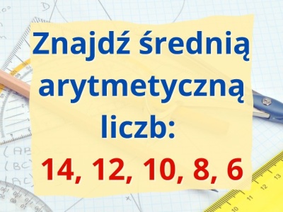 Wystarczy to zauważyć i wszystko staje się proste. Wyliczysz w pamięci?