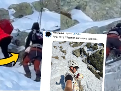Tatry: przewodnik uratował niemowlę, które para turystów wniosła na szczyt Rysów