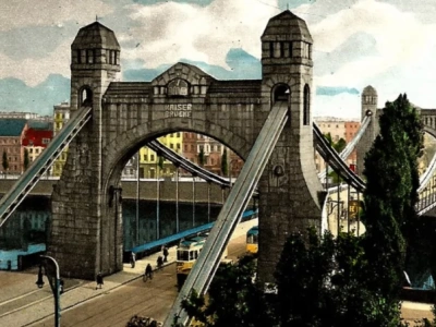 Minister kultury broni niemieckiego napisu na moście Grunwaldzkim