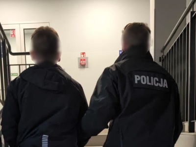 20 października policjanci zatrzymali na gorącym uczynku mężczyznę