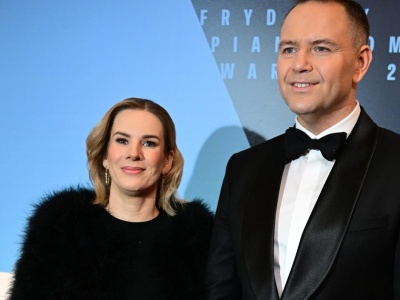 Czarny puch w kreacji Marty Nawrockiej robił wrażenie na finale konkursu chopinowskiego