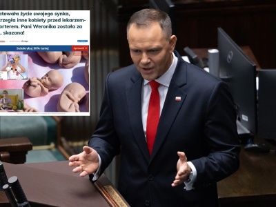 Skazana za ostrzeganie przed aborterem. Apel do prezydenta