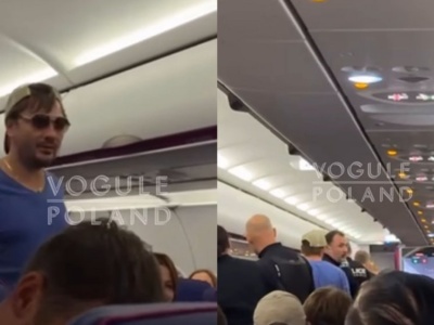Syn Martyniuka wywołał awanturę w samolocie. Opuścił pokład w asyście policji