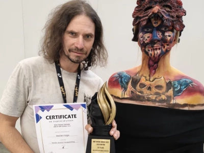 Film Spring Open i mistrzostwa w facepaintingu. Marian Folga o swoich ostatnich wyzwaniach i sukcesach