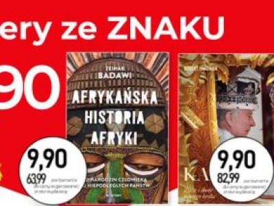Promocje dnia – 22.10.2025: Znak po 9,90 zł, Premiery targowe, Seria amerykańska, Hrabal, CCPress, Officyna