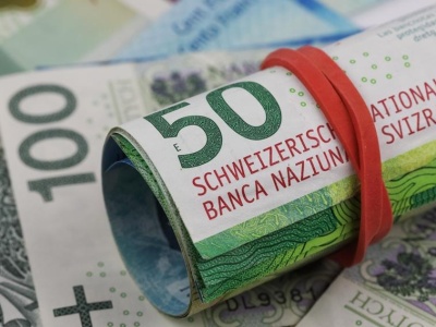 Złoty trzyma się mocno. Frank na granicy wyłamania
