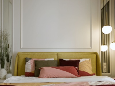 Małe mieszkanie może mieć duszę. Kolory, światło i materiały tworzą opowieść o właścicielce