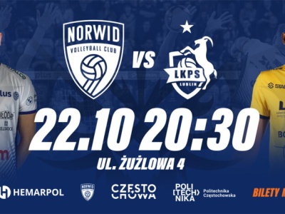 Steam Hemarpol Politechnika kontra Mistrz Polski na otwarcie sezonu PlusLigi w Częstochowie