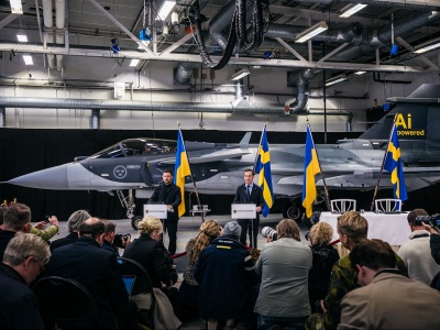 Ukraina zainteresowana 100-150 samolotami Gripen E