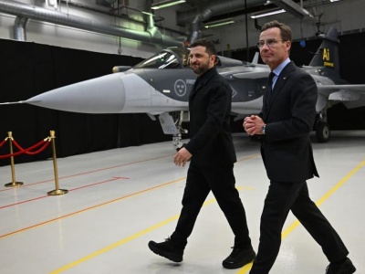 Ukraina ma kupić od Szwecji ponad 100 samolotów bojowych