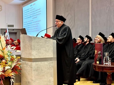 Z uczelnią związany od lat 70. Prof. Józef Gawlik doktorem honoris causa Politechniki Bydgoskiej