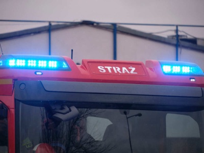 Pożar na terenie firmy Herbapol Lublin. Na miejscu działa 10 zastępów straży pożarnej