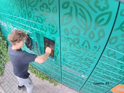 Policja poszukuje wandala, który uszkodził paczkomat w Lublinie. Rozpoznajesz go?