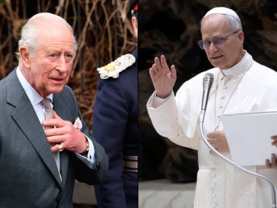 Wyjątkowe chwile w Watykanie. Papież i król we wspólnej modlitwie